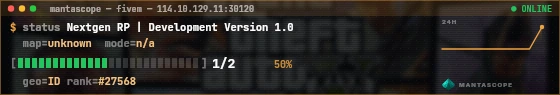 Console badge preview