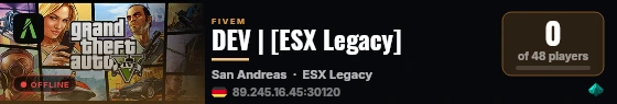 DEV | [ESX Legacy] live status badge