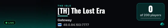 [TH] The Lost Era live status badge