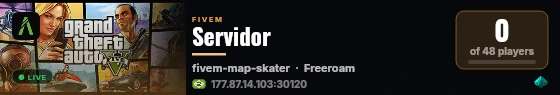 Lite RP live status badge