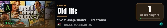 Old life live status badge