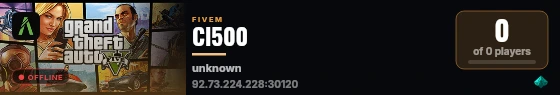 Cl500 live status badge
