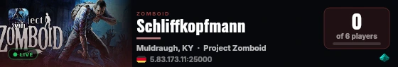 Schliffkopfmann live status badge