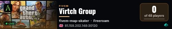 Virtch Group  live status badge