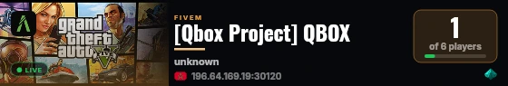 [Qbox Project] QBOX live status badge