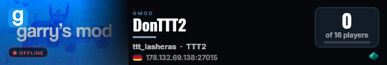 DonTTT2 live status badge