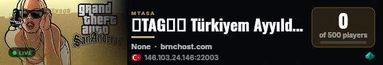【TAG】✖ Türkiyem Ayyıldız Gaming ✖ Askeri Polisiye Roleplay Serveri 【2018-2026】 live status badge