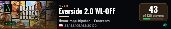 Everside 2.0 WL-OFF live status badge