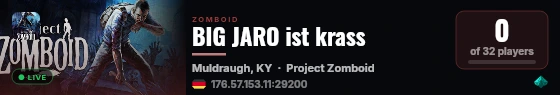 BIG JARO ist krass live status badge