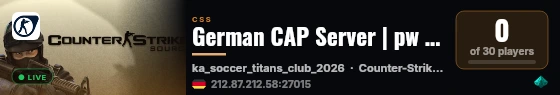 [00:54] German CAP Server | pw : ger live status badge