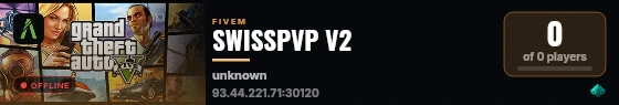 SWISSPVP V2 live status badge