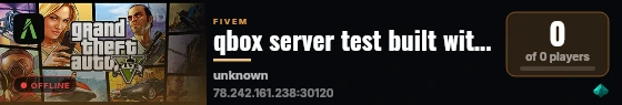qbox server test built with Qbox Project by The Community! live status badge