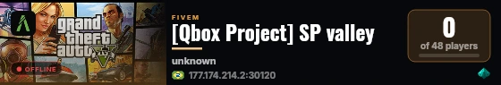 [Qbox Project] SP valley live status badge