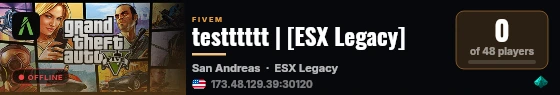 testttttt | [ESX Legacy] live status badge