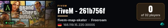 FiveM - 261b756f live status badge