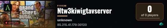 Ntw3kiwigtavserver live status badge