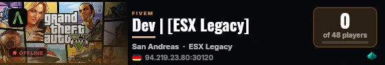 Dev | [ESX Legacy] live status badge