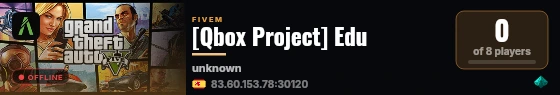 [Qbox Project] Edu live status badge