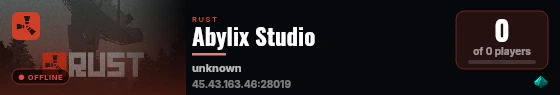 Abylix Studio live status badge