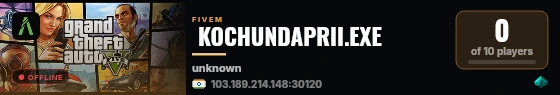  KOCHUNDAPRII.EXE live status badge