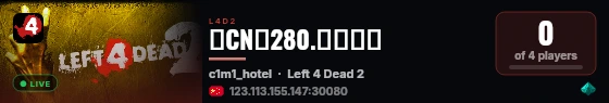 【CN】280.纯净战役 live status badge