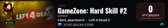 GameZone: Hard Skill #2 live status badge