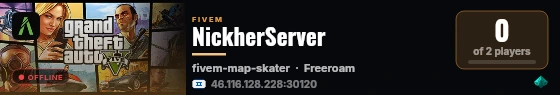 NickherServer live status badge