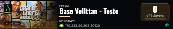 Base Vollttan - Teste live status badge