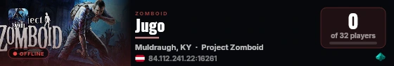 Jugo live status badge