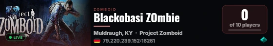 Blackobasi ZOmbie live status badge