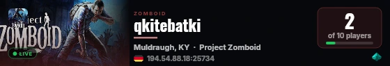 qkitebatki live status badge