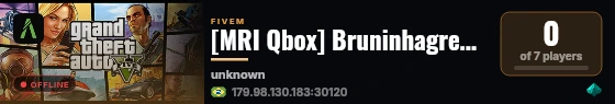 [MRI Qbox] Bruninhagremory live status badge