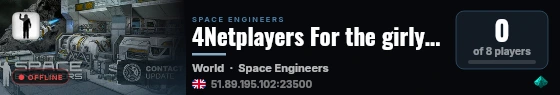 4Netplayers For the girlyboys live status badge