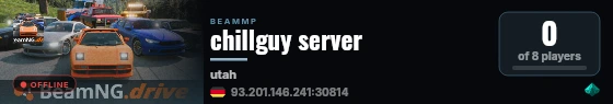 chillguy server live status badge