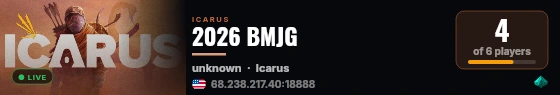 2026 BMJG live status badge