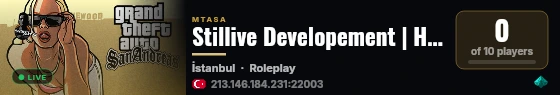 Stillive Developement | Hizmet Almak İçin discord.gg/stillive | 11 Referans  live status badge