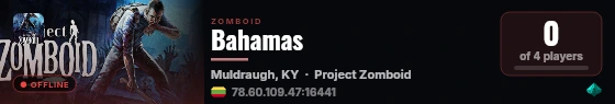 Bahamas live status badge