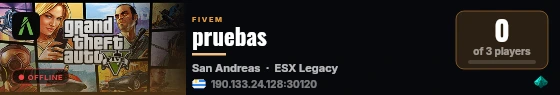 pruebas live status badge