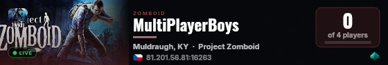 MultiPlayerBoys live status badge
