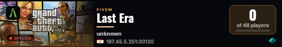Last Era live status badge