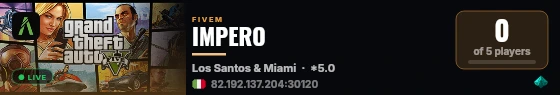IMPERO live status badge
