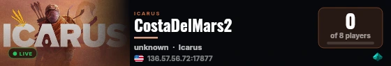 CostaDelMars2 live status badge