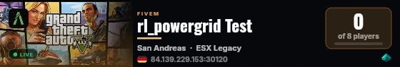 rl_powergrid Test live status badge