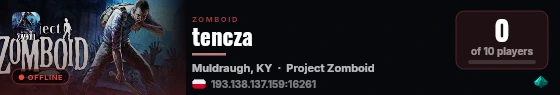 tencza live status badge