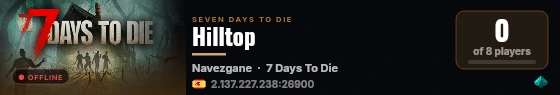 Hilltop live status badge