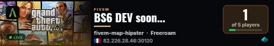 BS6 DEV soon... live status badge