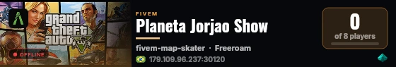 Planeta Jorjao Show live status badge