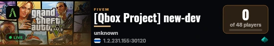 [Qbox Project] new-dev live status badge