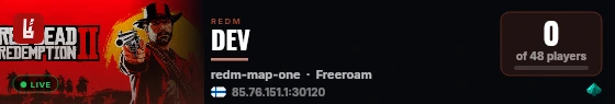 DEV live status badge