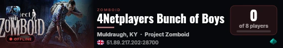 4Netplayers Bunch of Boys live status badge